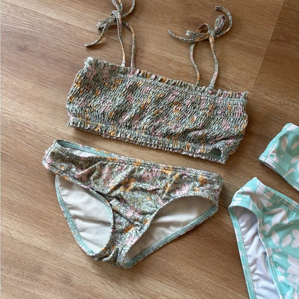 Billabong Kids Set 🌊 Mint and Floral 6/8
